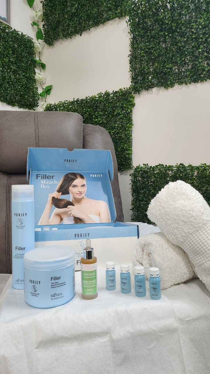 Kaaral Filler Miracle Box Purify Line – Professional hair treatment kit